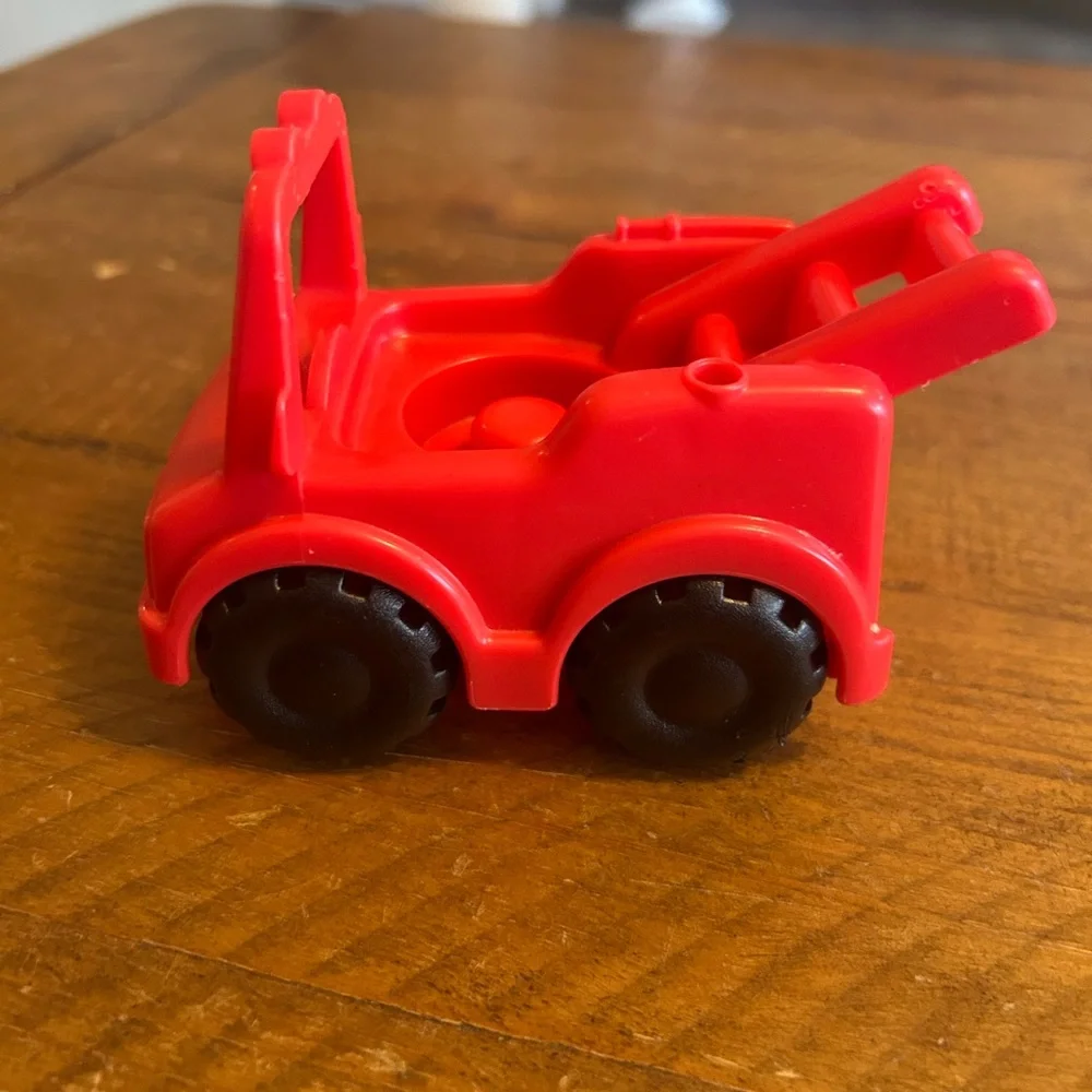 Fisher Price Little People red fire truck as is